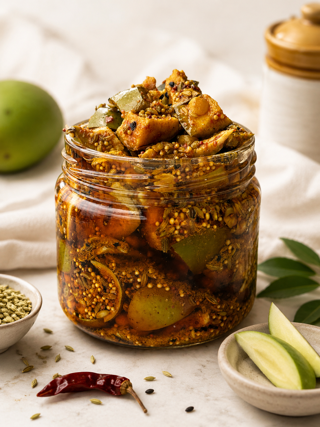 Traditional Homemade Rajasthani Mango Pickle | No Preservatives | Shivika Ahaar