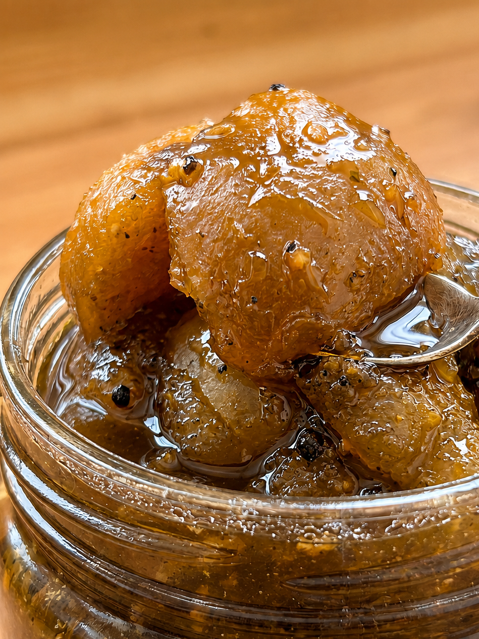 Khatta Meetha Lemon Pickle | Zero Oil | Traditional Homemade Recipe
